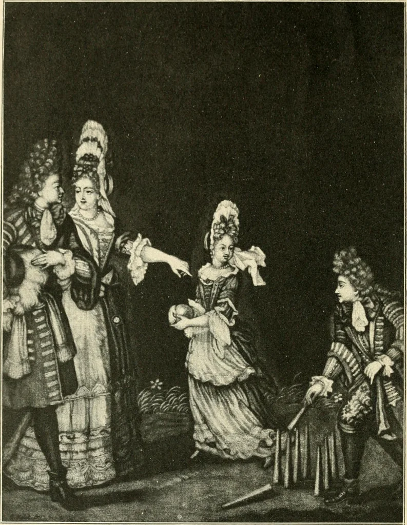 An illustration from Das häusliche Leben der europäischen Kulturvölker vom Mittelalter bis zur zweiten Hälfte des 18. Jahrhunderts, 1903, leaf 273
