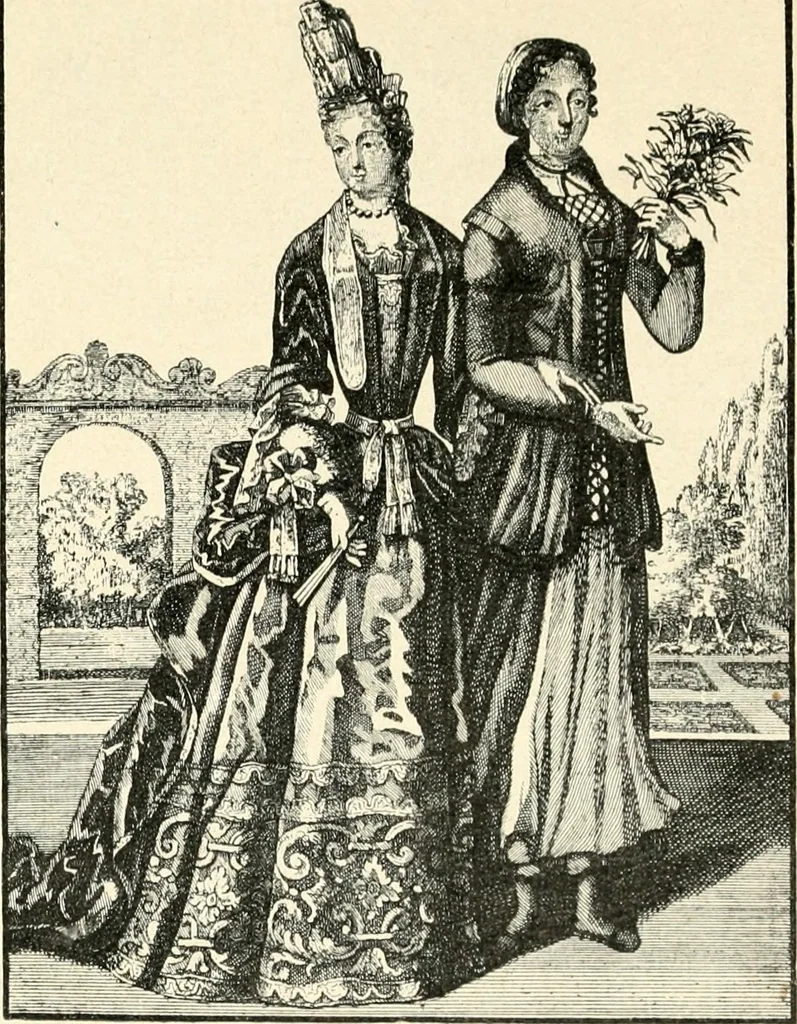 An illustration from Das häusliche Leben der europäischen Kulturvölker vom Mittelalter bis zur zweiten Hälfte des 18. Jahrhunderts, 1903, leaf 276
