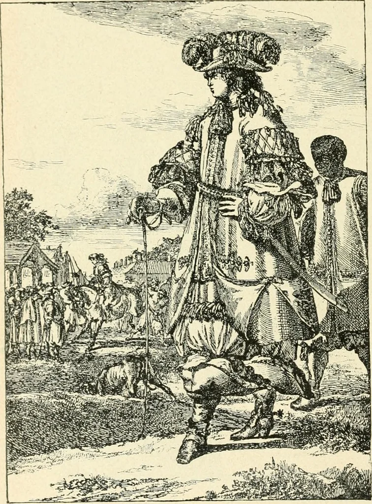 An illustration from Das häusliche Leben der europäischen Kulturvölker vom Mittelalter bis zur zweiten Hälfte des 18. Jahrhunderts, 1903, leaf 277