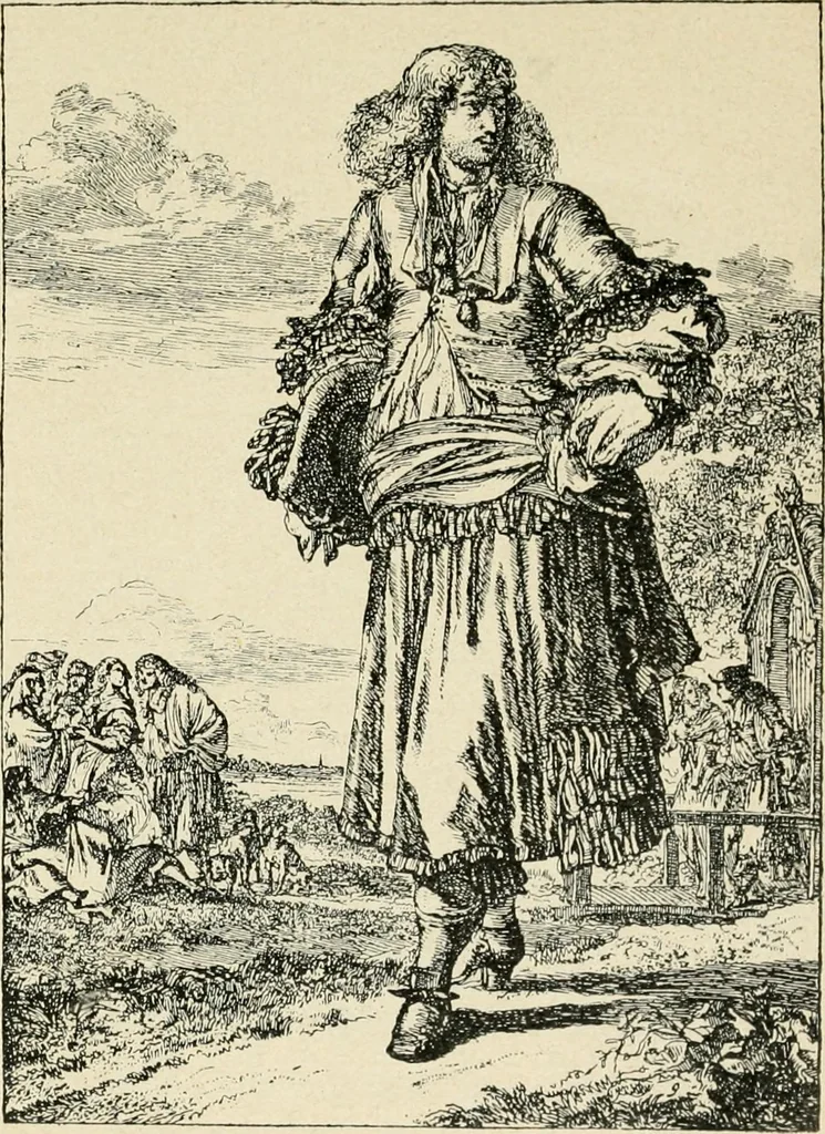 An illustration from Das häusliche Leben der europäischen Kulturvölker vom Mittelalter bis zur zweiten Hälfte des 18. Jahrhunderts, 1903, leaf 278