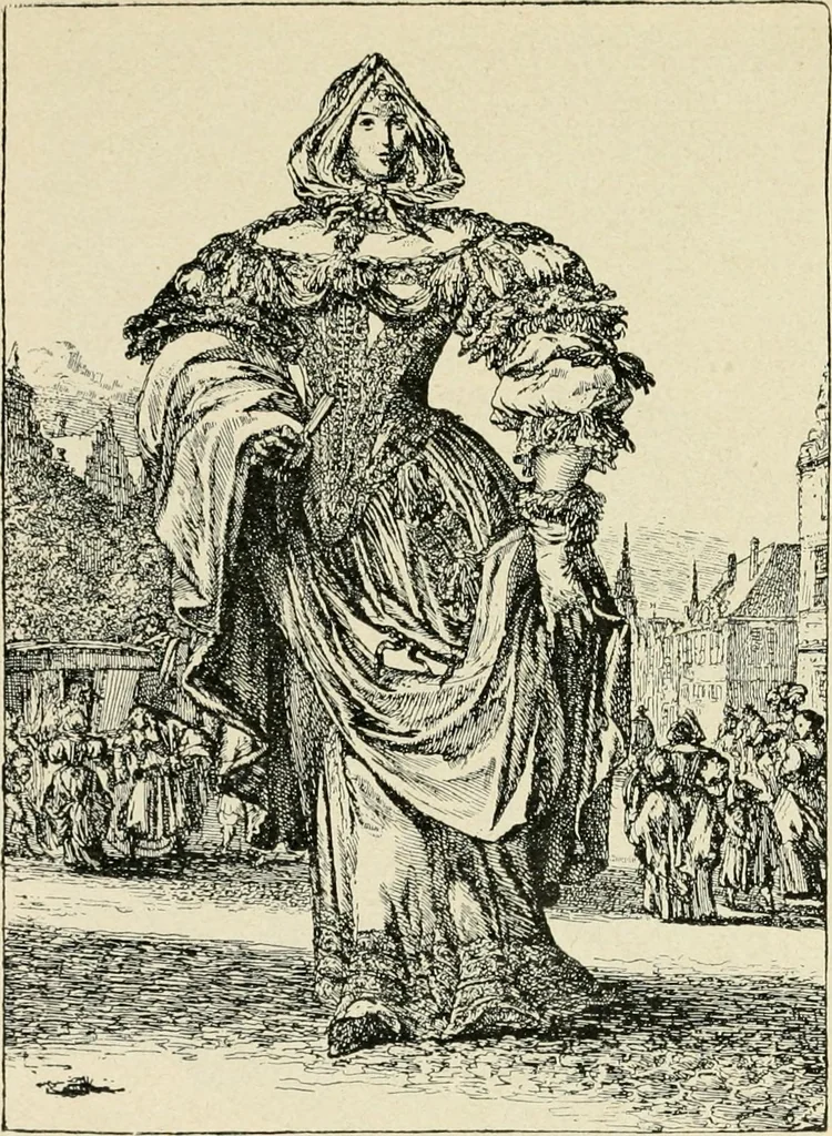 An illustration from Das häusliche Leben der europäischen Kulturvölker vom Mittelalter bis zur zweiten Hälfte des 18. Jahrhunderts, 1903, leaf 278