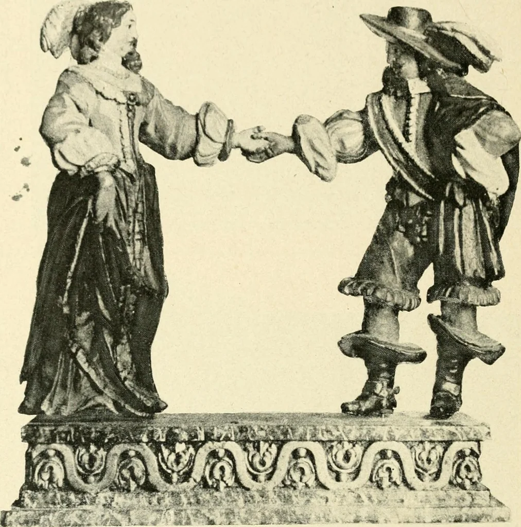 An illustration from Das häusliche Leben der europäischen Kulturvölker vom Mittelalter bis zur zweiten Hälfte des 18. Jahrhunderts, 1903, leaf 281