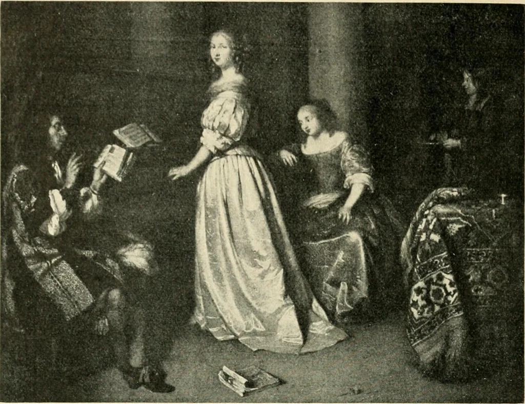An illustration from Das häusliche Leben der europäischen Kulturvölker vom Mittelalter bis zur zweiten Hälfte des 18. Jahrhunderts, 1903, leaf 283