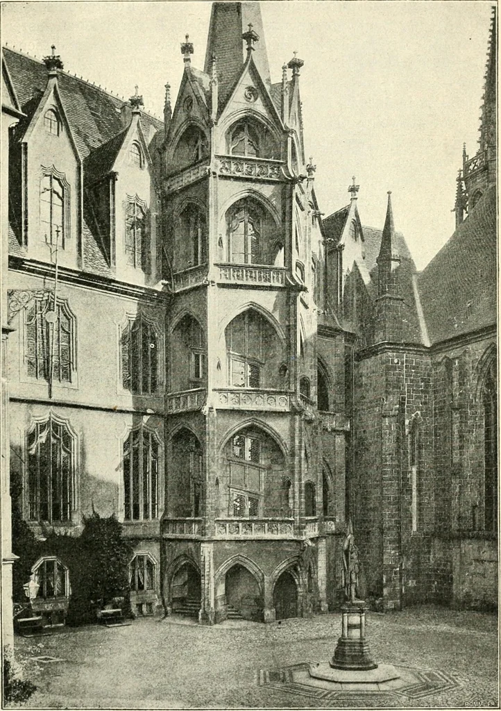 An illustration from Das häusliche Leben der europäischen Kulturvölker vom Mittelalter bis zur zweiten Hälfte des 18. Jahrhunderts, 1903, leaf 30