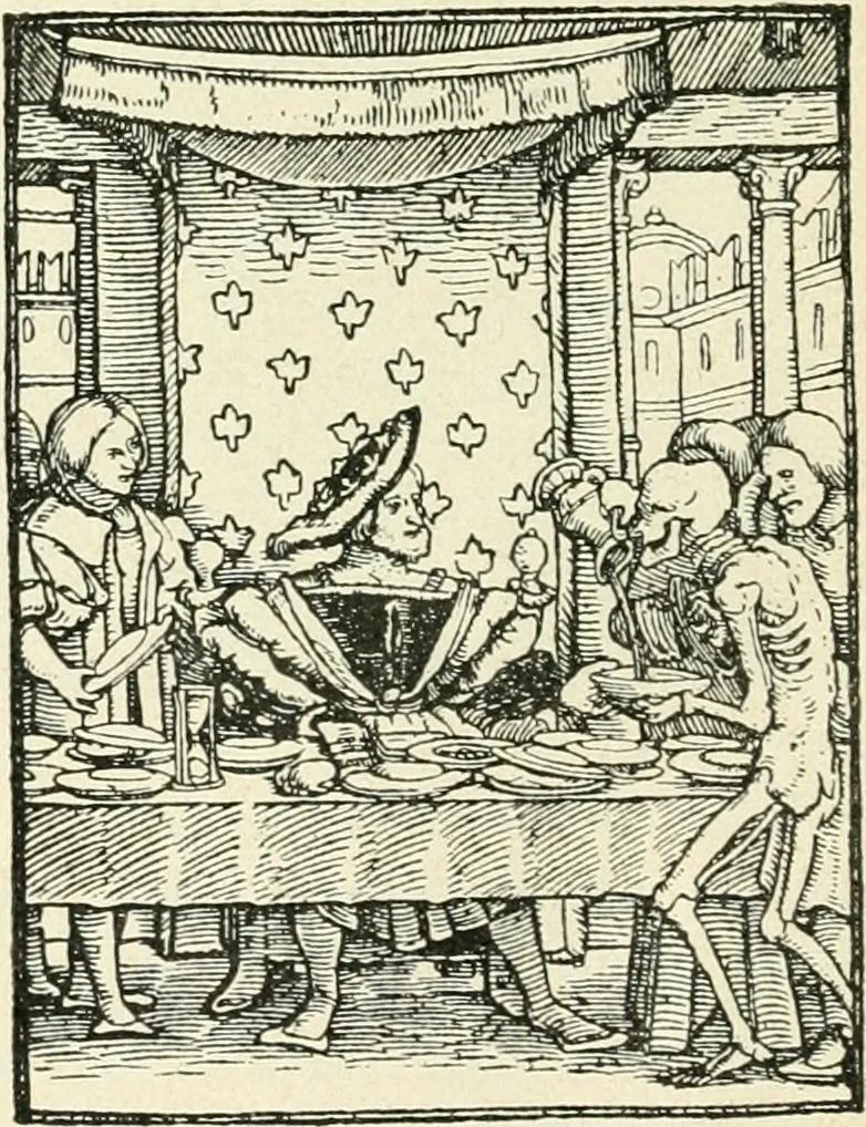 An illustration from Das häusliche Leben der europäischen Kulturvölker vom Mittelalter bis zur zweiten Hälfte des 18. Jahrhunderts, 1903, leaf 315
