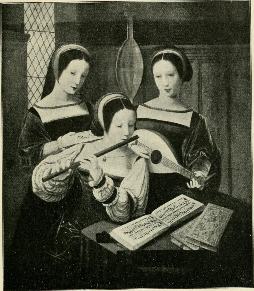 An illustration from Das häusliche Leben der europäischen Kulturvölker vom Mittelalter bis zur zweiten Hälfte des 18. Jahrhunderts, 1903, leaf 358