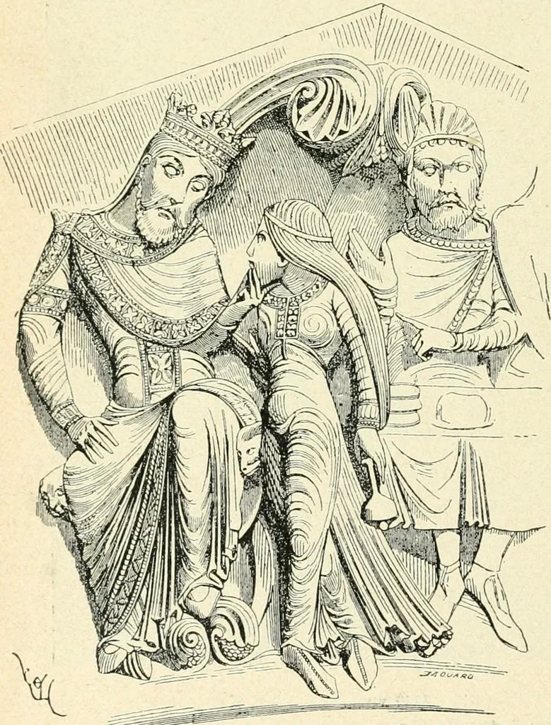 An illustration from Das häusliche Leben der europäischen Kulturvölker vom Mittelalter bis zur zweiten Hälfte des 18. Jahrhunderts, 1903, leaf 373