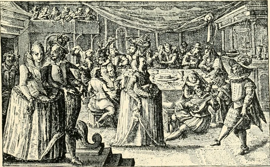 An illustration from Das häusliche Leben der europäischen Kulturvölker vom Mittelalter bis zur zweiten Hälfte des 18. Jahrhunderts, 1903, leaf 378
