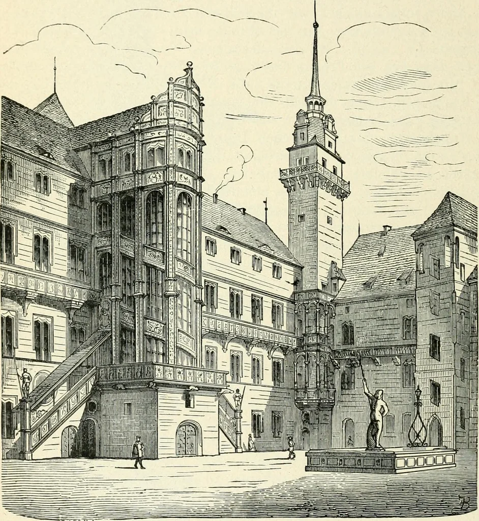 An illustration from Das häusliche Leben der europäischen Kulturvölker vom Mittelalter bis zur zweiten Hälfte des 18. Jahrhunderts, 1903, leaf 39
