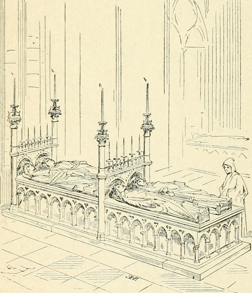 An illustration from Das häusliche Leben der europäischen Kulturvölker vom Mittelalter bis zur zweiten Hälfte des 18. Jahrhunderts, 1903, leaf 431