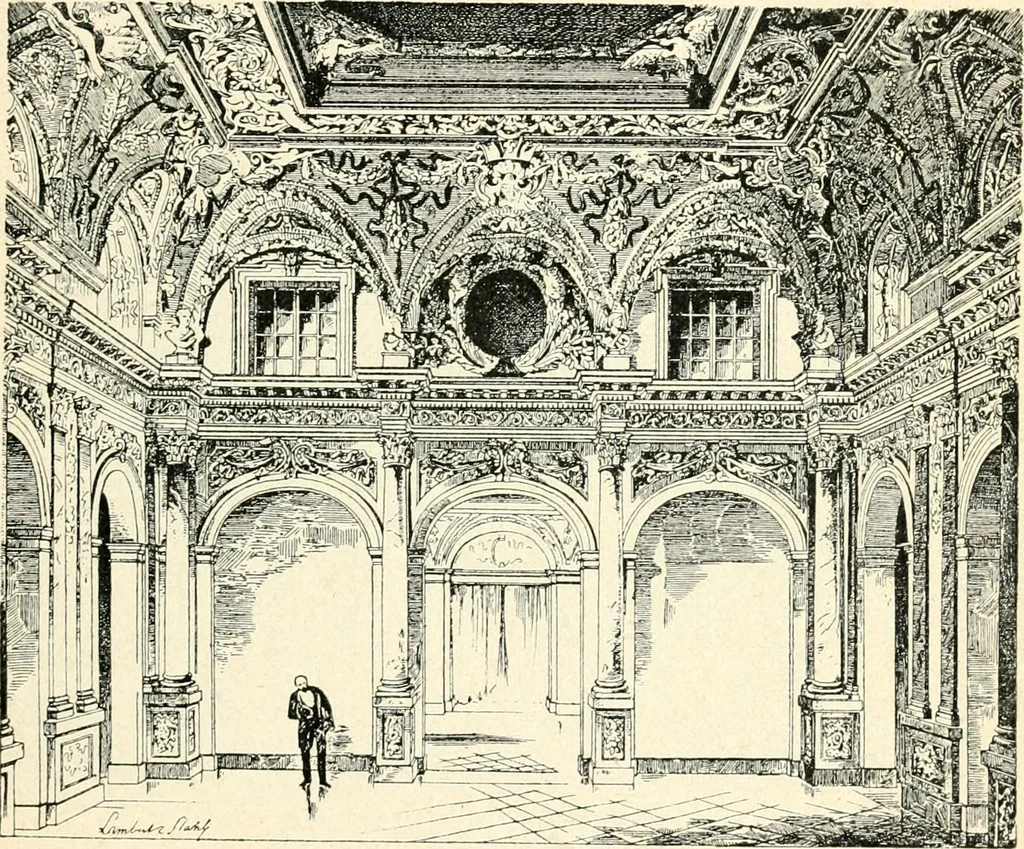 An illustration from Das häusliche Leben der europäischen Kulturvölker vom Mittelalter bis zur zweiten Hälfte des 18. Jahrhunderts, 1903, leaf 46