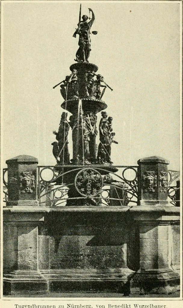An illustration from Das häusliche Leben der europäischen Kulturvölker vom Mittelalter bis zur zweiten Hälfte des 18. Jahrhunderts, 1903, leaf 91