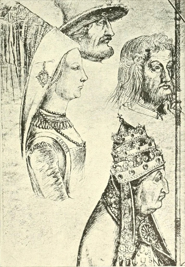 An illustration from Das Jubeljahr 1500 in der Augsburger Kunst : eine Jubiläumsgabe für das deutsche Volk, 1901, leaf 110