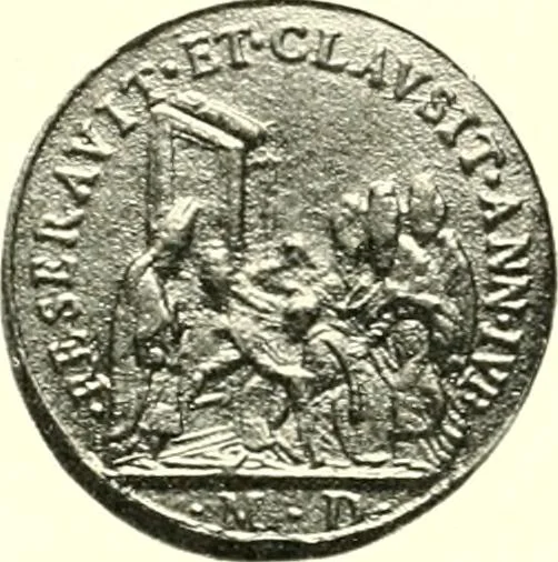 An illustration from Das Jubeljahr 1500 in der Augsburger Kunst : eine Jubiläumsgabe für das deutsche Volk, 1901, leaf 136