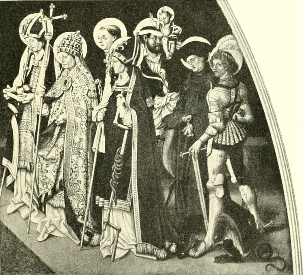 An illustration from Das Jubeljahr 1500 in der Augsburger Kunst : eine Jubiläumsgabe für das deutsche Volk, 1901, leaf 164