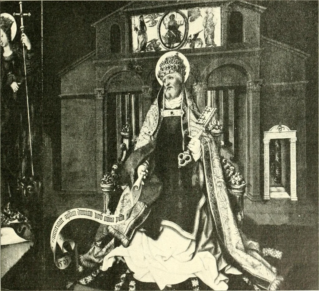 An illustration from Das Jubeljahr 1500 in der Augsburger Kunst : eine Jubiläumsgabe für das deutsche Volk, 1901, leaf 22