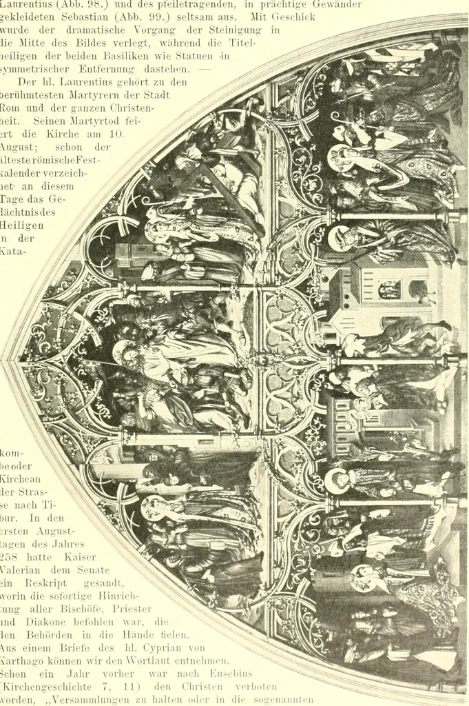 An illustration from Das Jubeljahr 1500 in der Augsburger Kunst : eine Jubiläumsgabe für das deutsche Volk, 1901, leaf 240