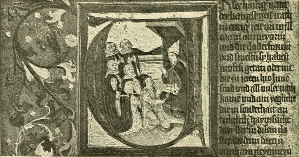 An illustration from Das Jubeljahr 1500 in der Augsburger Kunst : eine Jubiläumsgabe für das deutsche Volk, 1901, leaf 43
