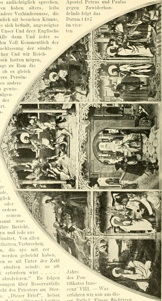 An illustration from Das Jubeljahr 1500 in der Augsburger Kunst : eine Jubiläumsgabe für das deutsche Volk, 1901, leaf 45