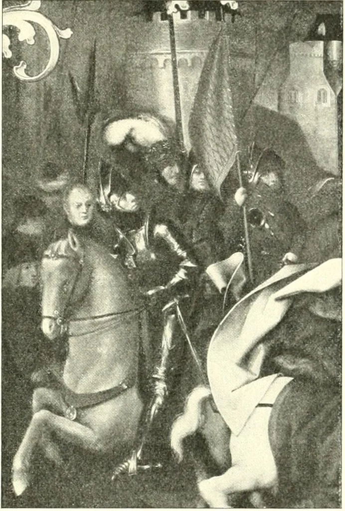 An illustration from Das Jubeljahr 1500 in der Augsburger Kunst : eine Jubiläumsgabe für das deutsche Volk, 1901, leaf 92