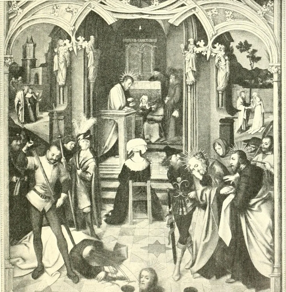 An illustration from Das Jubeljahr 1500 in der Augsburger Kunst : eine Jubiläumsgabe für das deutsche Volk, 1901, leaf 96