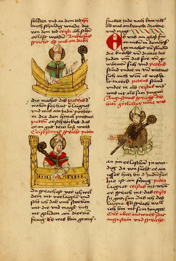 An illustration from Das Leiden unsers Herren Jhesu Christi, leaf 110