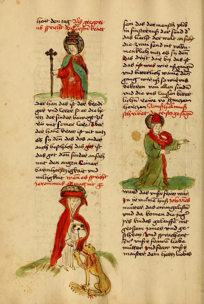 An illustration from Das Leiden unsers Herren Jhesu Christi, leaf 112