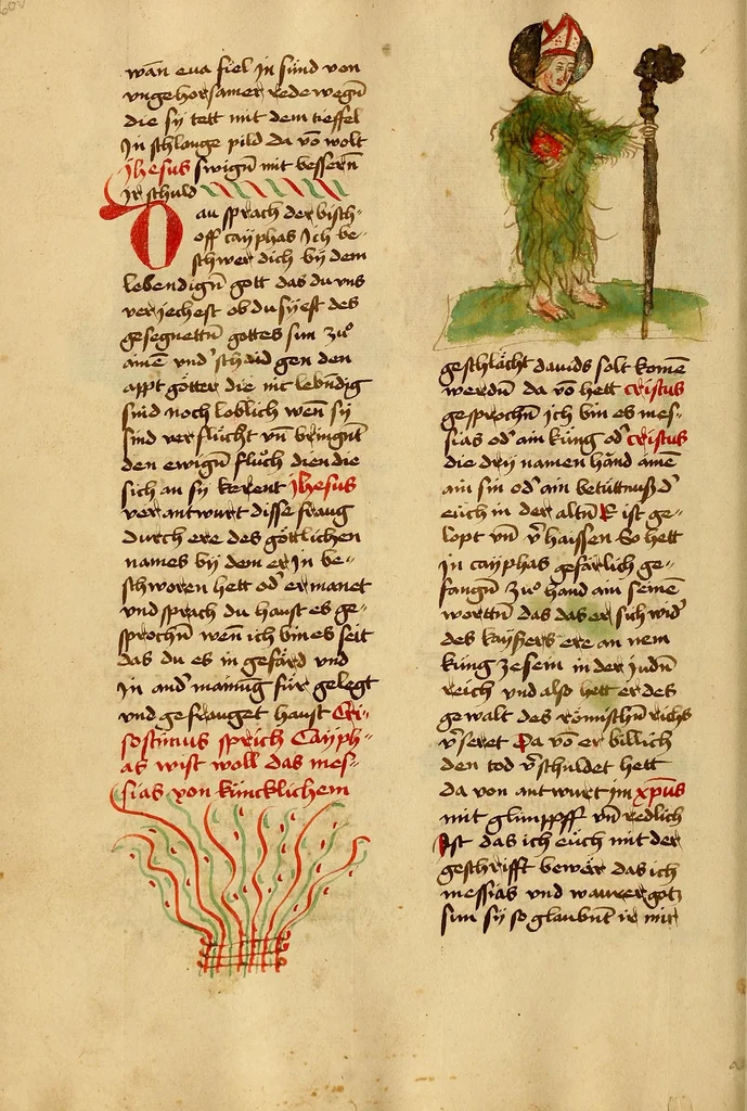 An illustration from Das Leiden unsers Herren Jhesu Christi, leaf 122
