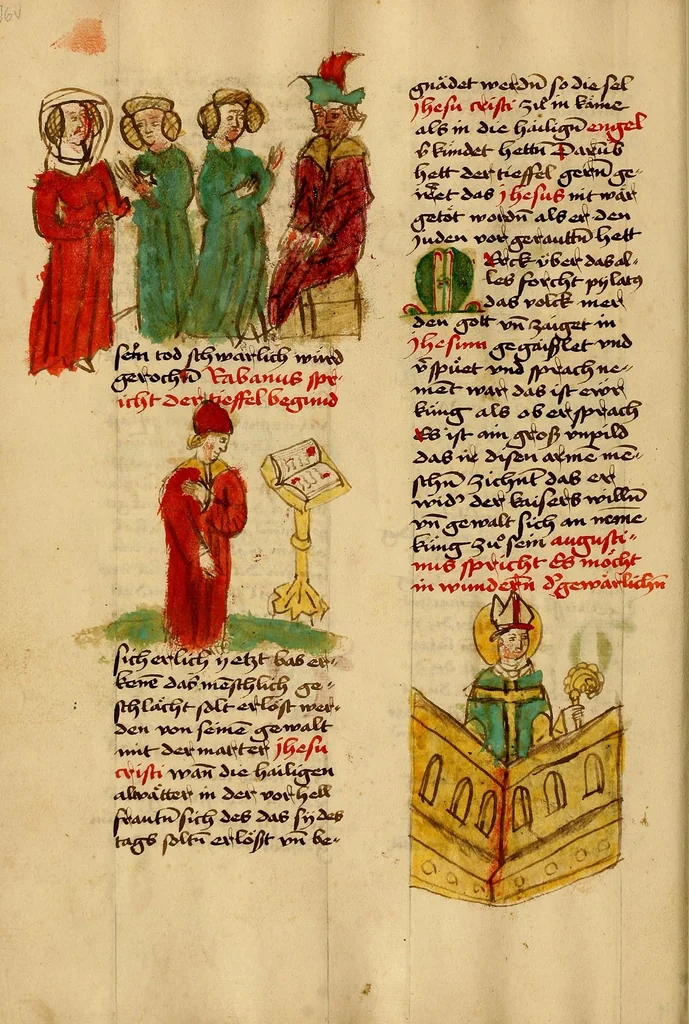 An illustration from Das Leiden unsers Herren Jhesu Christi, leaf 154
