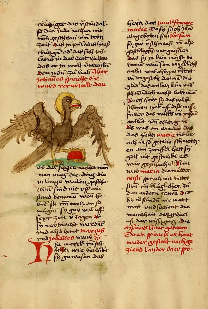 An illustration from Das Leiden unsers Herren Jhesu Christi, leaf 156