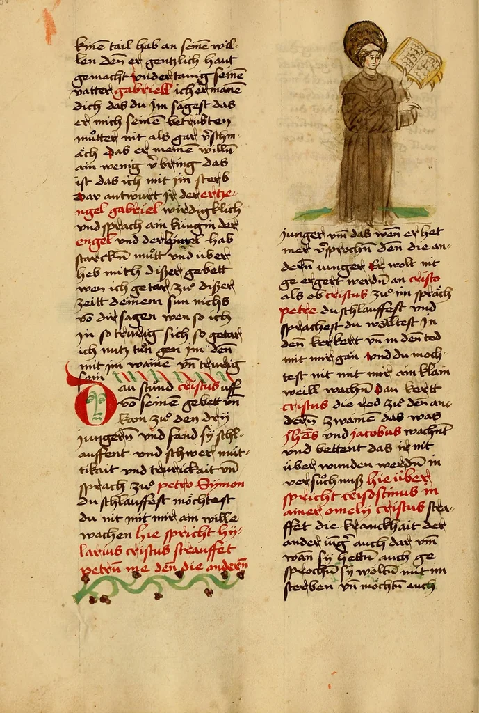 An illustration from Das Leiden unsers Herren Jhesu Christi, leaf 82