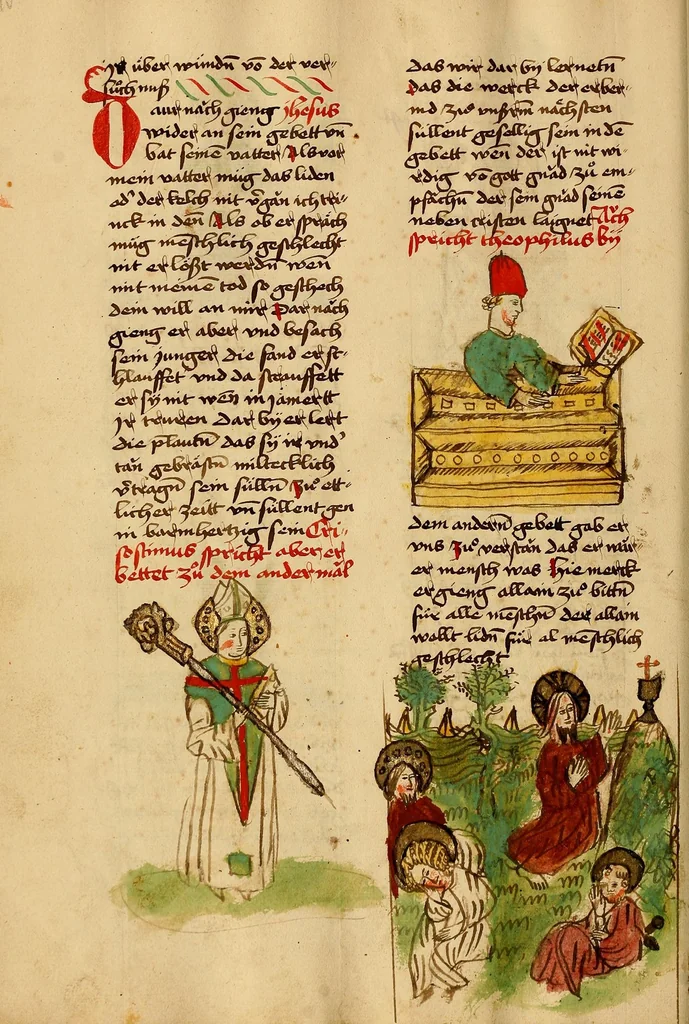 An illustration from Das Leiden unsers Herren Jhesu Christi, leaf 84