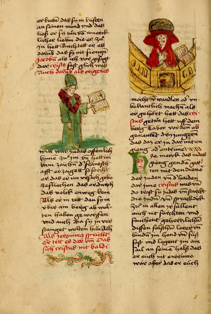An illustration from Das Leiden unsers Herren Jhesu Christi, leaf 96