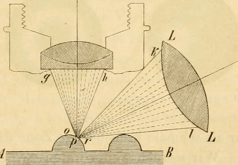 An illustration from Das Mikroskop, Theorie und Anwendung desselben, 1867, leaf 112