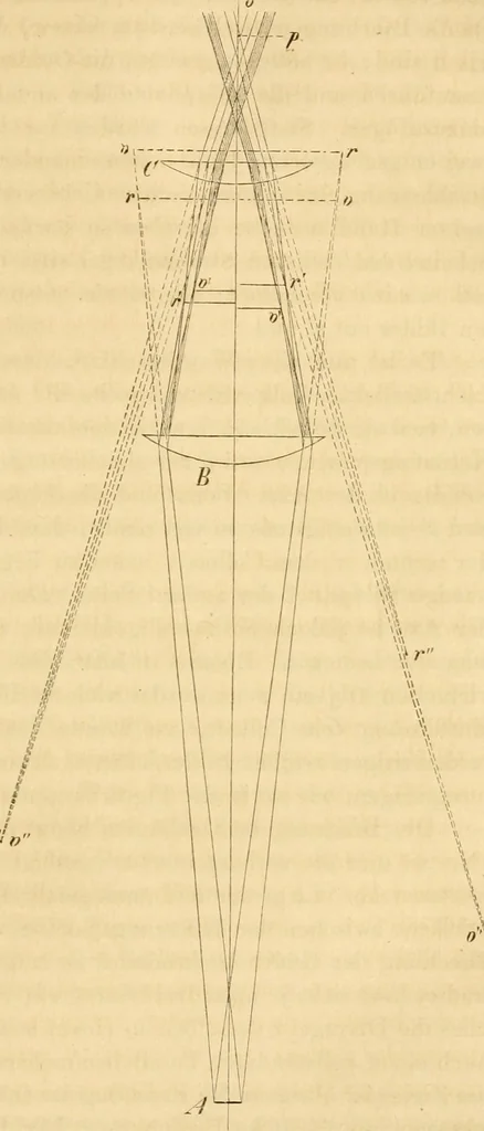 An illustration from Das Mikroskop, Theorie und Anwendung desselben, 1867, leaf 174