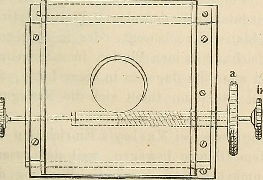 An illustration from Das mikroskop : Theorie, gebrauch, geschichte und gegenwärtiger zustand desselben, 1866, leaf 1056
