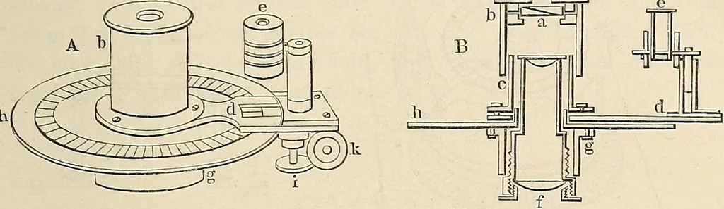 An illustration from Das mikroskop : Theorie, gebrauch, geschichte und gegenwärtiger zustand desselben, 1866, leaf 1096
