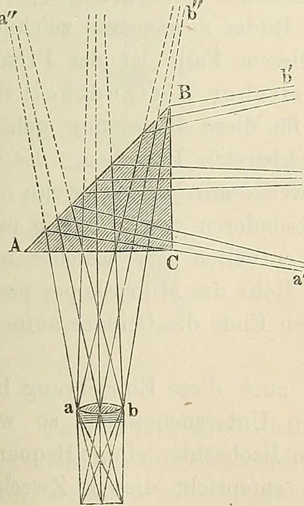 An illustration from Das mikroskop : Theorie, gebrauch, geschichte und gegenwärtiger zustand desselben, 1866, leaf 204