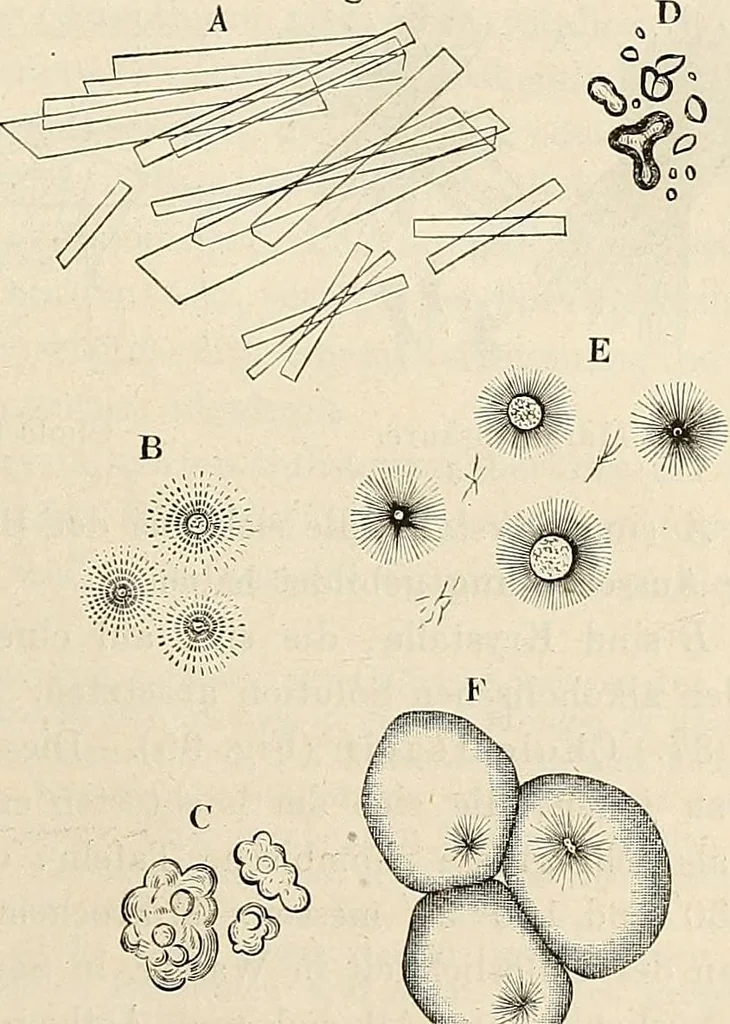 An illustration from Das mikroskop : Theorie, gebrauch, geschichte und gegenwärtiger zustand desselben, 1866, leaf 566
