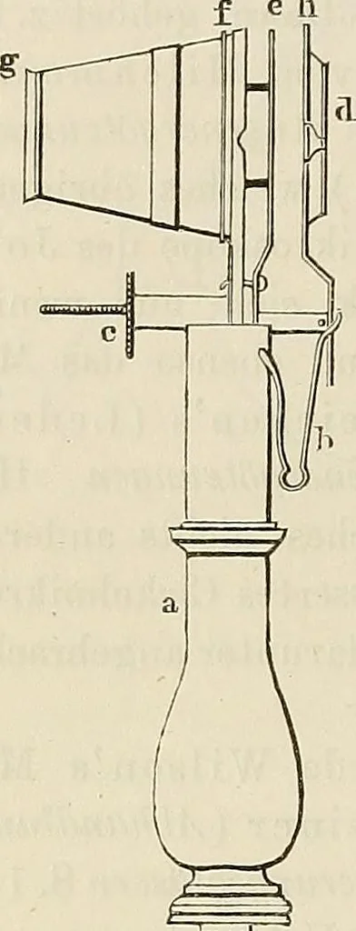 An illustration from Das mikroskop : Theorie, gebrauch, geschichte und gegenwärtiger zustand desselben, 1866, leaf 749