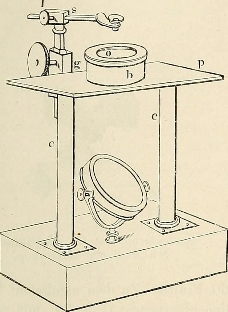 An illustration from Das mikroskop : Theorie, gebrauch, geschichte und gegenwärtiger zustand desselben, 1866, leaf 780
