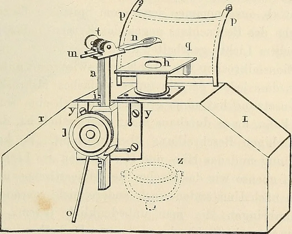 An illustration from Das mikroskop : Theorie, gebrauch, geschichte und gegenwärtiger zustand desselben, 1866, leaf 788