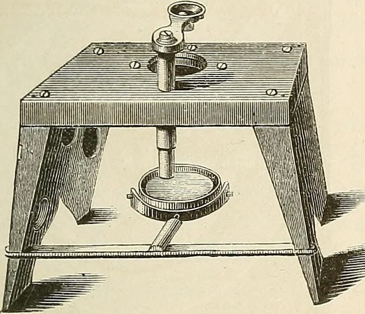 An illustration from Das mikroskop : Theorie, gebrauch, geschichte und gegenwärtiger zustand desselben, 1866, leaf 790