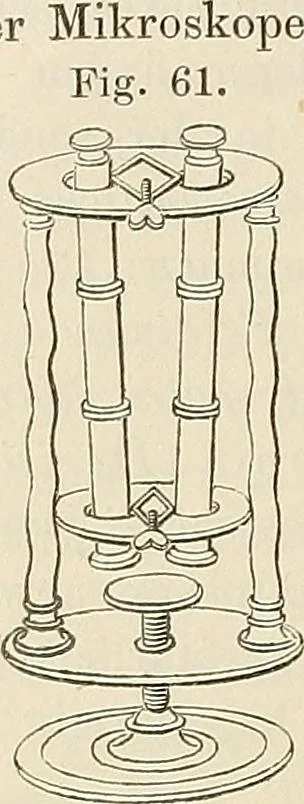 An illustration from Das mikroskop : Theorie, gebrauch, geschichte und gegenwärtiger zustand desselben, 1866, leaf 799