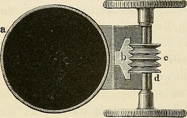 An illustration from Das mikroskop : Theorie, gebrauch, geschichte und gegenwärtiger zustand desselben, 1866, leaf 921