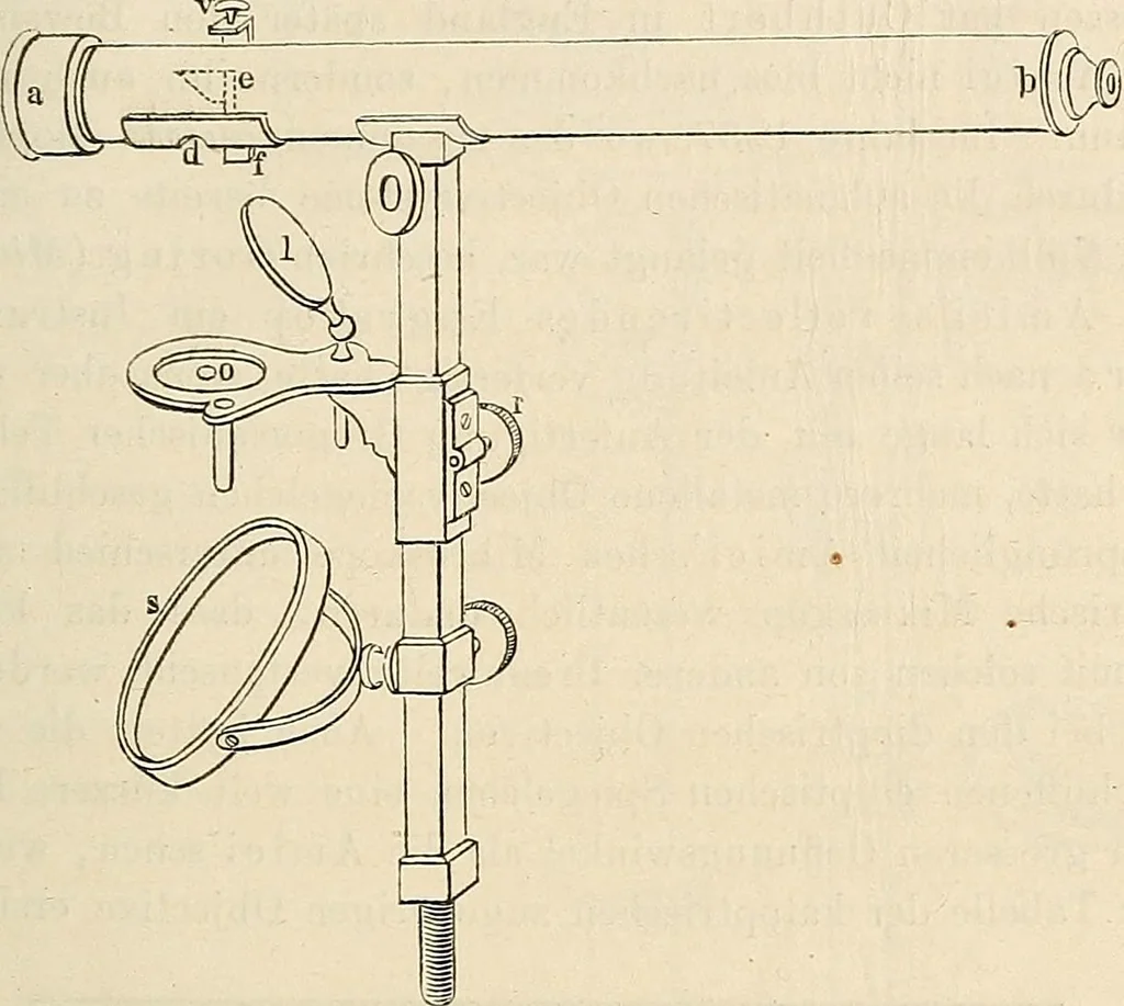 An illustration from Das mikroskop : Theorie, gebrauch, geschichte und gegenwärtiger zustand desselben, 1866, leaf 966