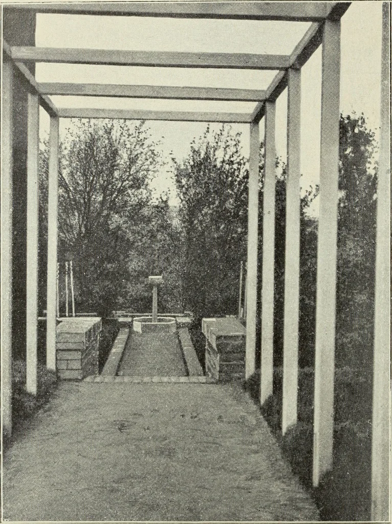 An illustration from Das moderne Landhaus : ein Beitrag zur neuen Baukunst, 1905, leaf 103