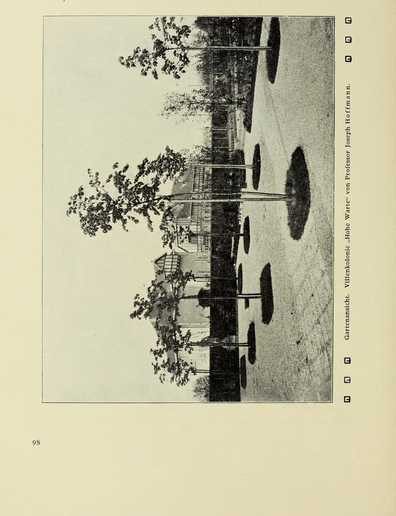 An illustration from Das moderne Landhaus : ein Beitrag zur neuen Baukunst, 1905, leaf 109