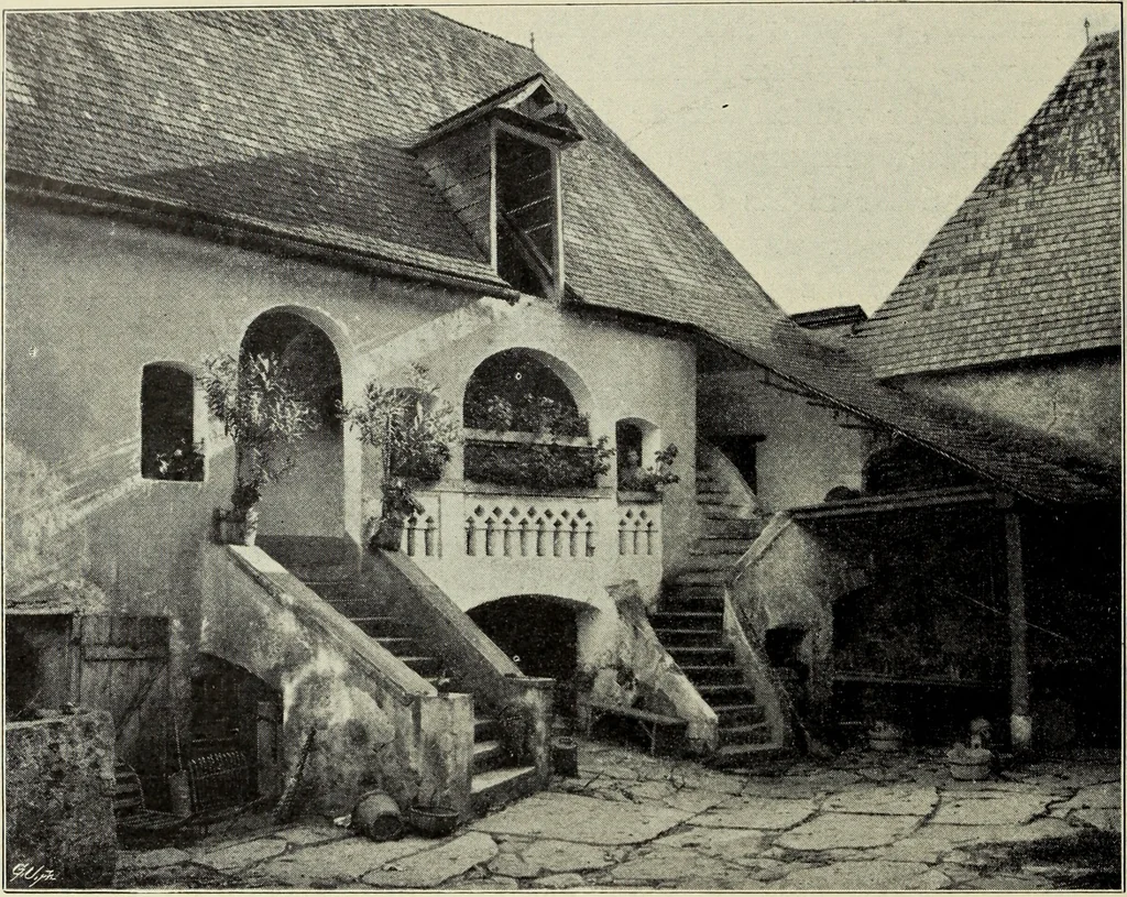 An illustration from Das moderne Landhaus : ein Beitrag zur neuen Baukunst, 1905, leaf 19