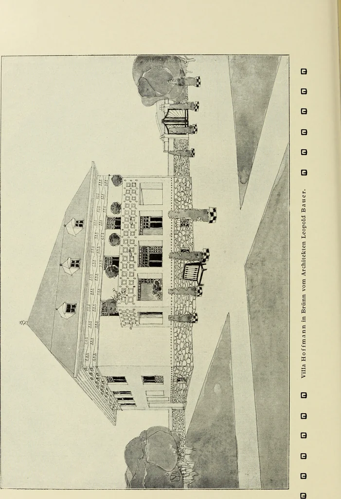 An illustration from Das moderne Landhaus : ein Beitrag zur neuen Baukunst, 1905, leaf 31